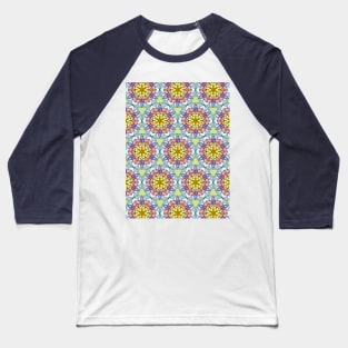 Pastel color flower Baseball T-Shirt